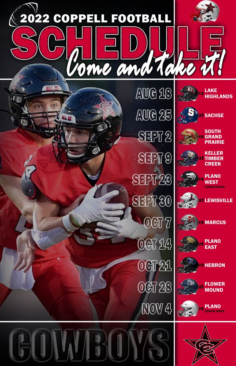 2022 Football Schedule