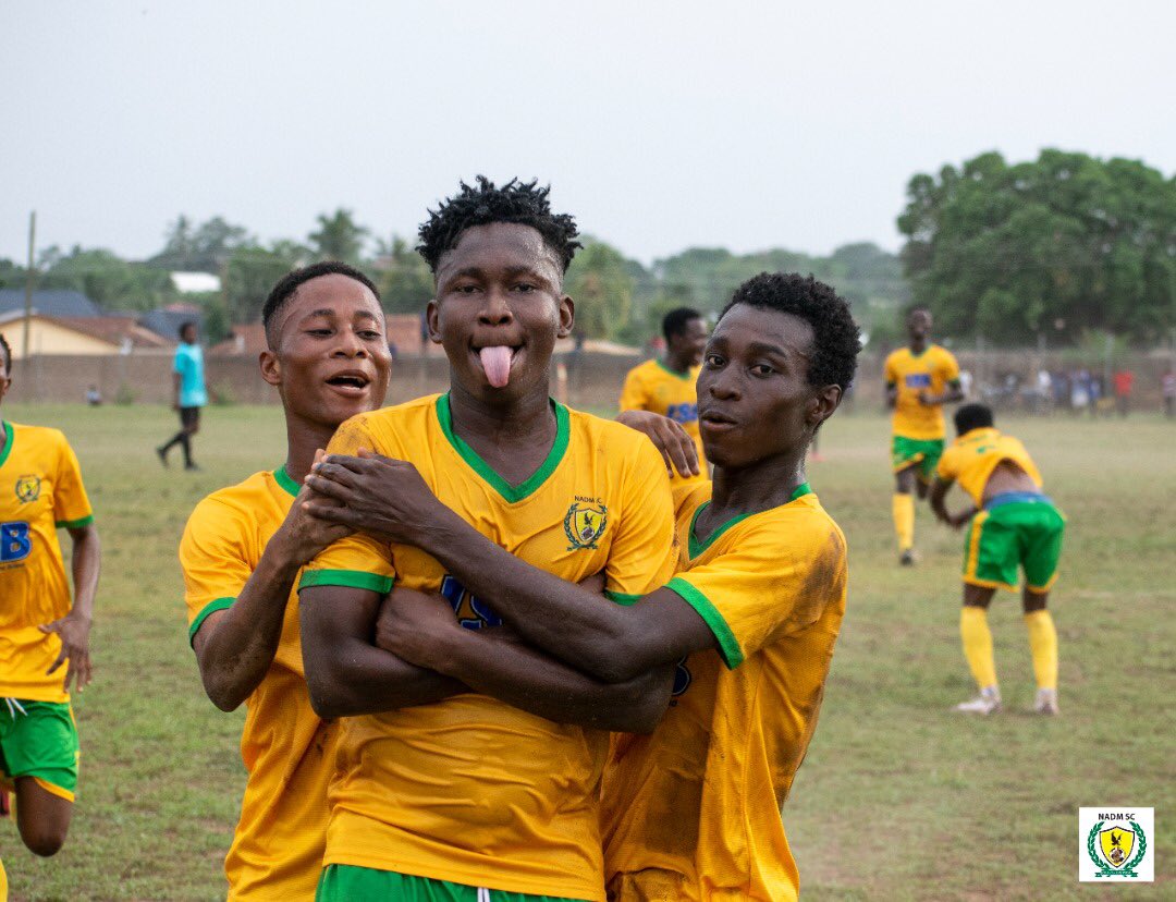 NadmSc's tweet photo. Full-Time ⏱

Eleven Wonders 0-1 NADM SC

Jordan Ankrah's first-half strike secured a narrow victory over Kpando based Eleven Wonders this afternoon. 

#wearenadmsc🟢🟡 https://t.co/MCzE3wLtiP
