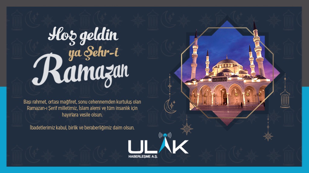 Mübarek Ramazan ayının ülkemize ve tüm İslam âlemine bereket, rahmet, huzur ve hayırlar getirmesini dileriz. #HоşgeldinYaŞehr-iRamazan.