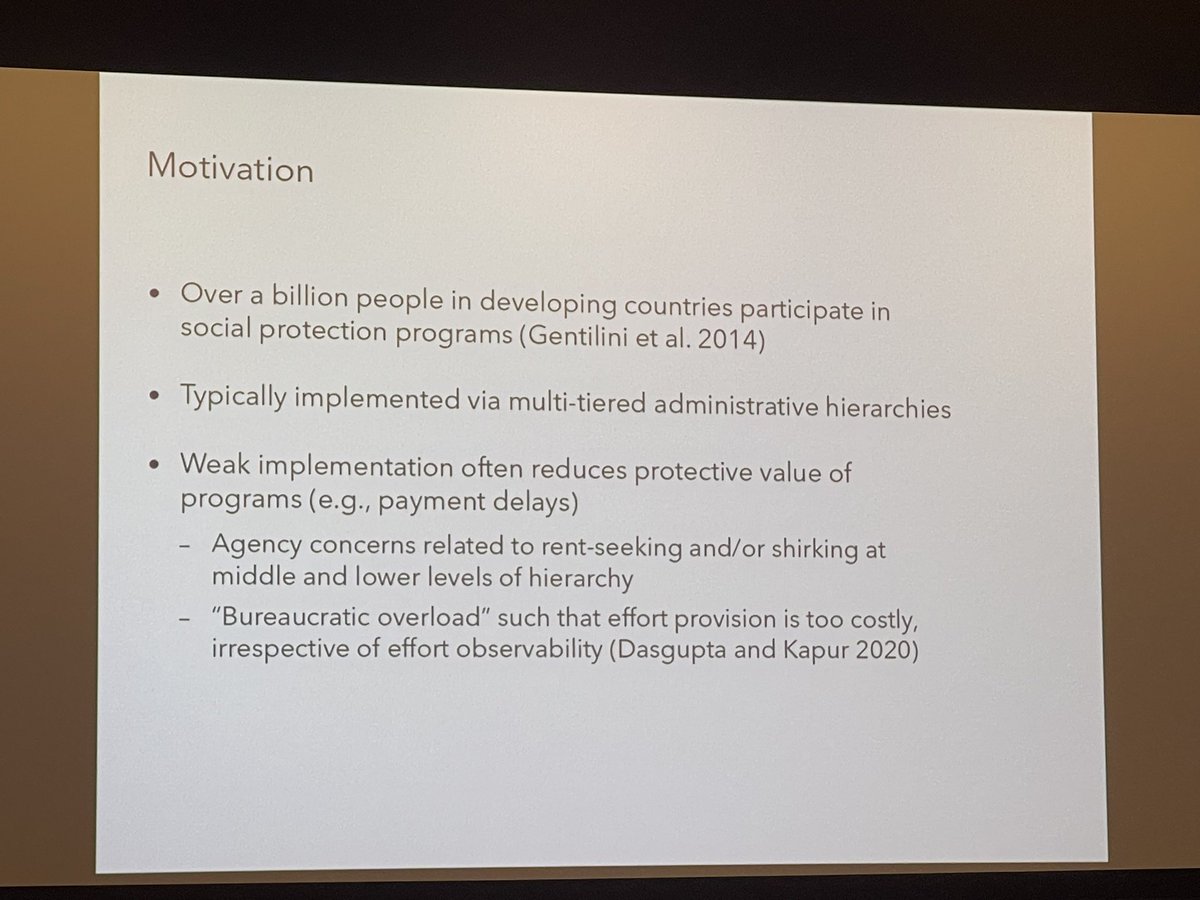 YaleEGC's tweet photo. How does an informative mobile app effect #SocialProtection in India?

Yusuf Neggers of @UMich presents work w @ericddodge (@IDinsight), Pande (EGC @YaleEconomics) &amp; Troyer Moore of @YaleMacMillan #InclusionEconomics).

Link to paper on #Kuznets2022 page:
https://t.co/U1kVfz3zT3 https://t.co/jE2VjLgMDu
