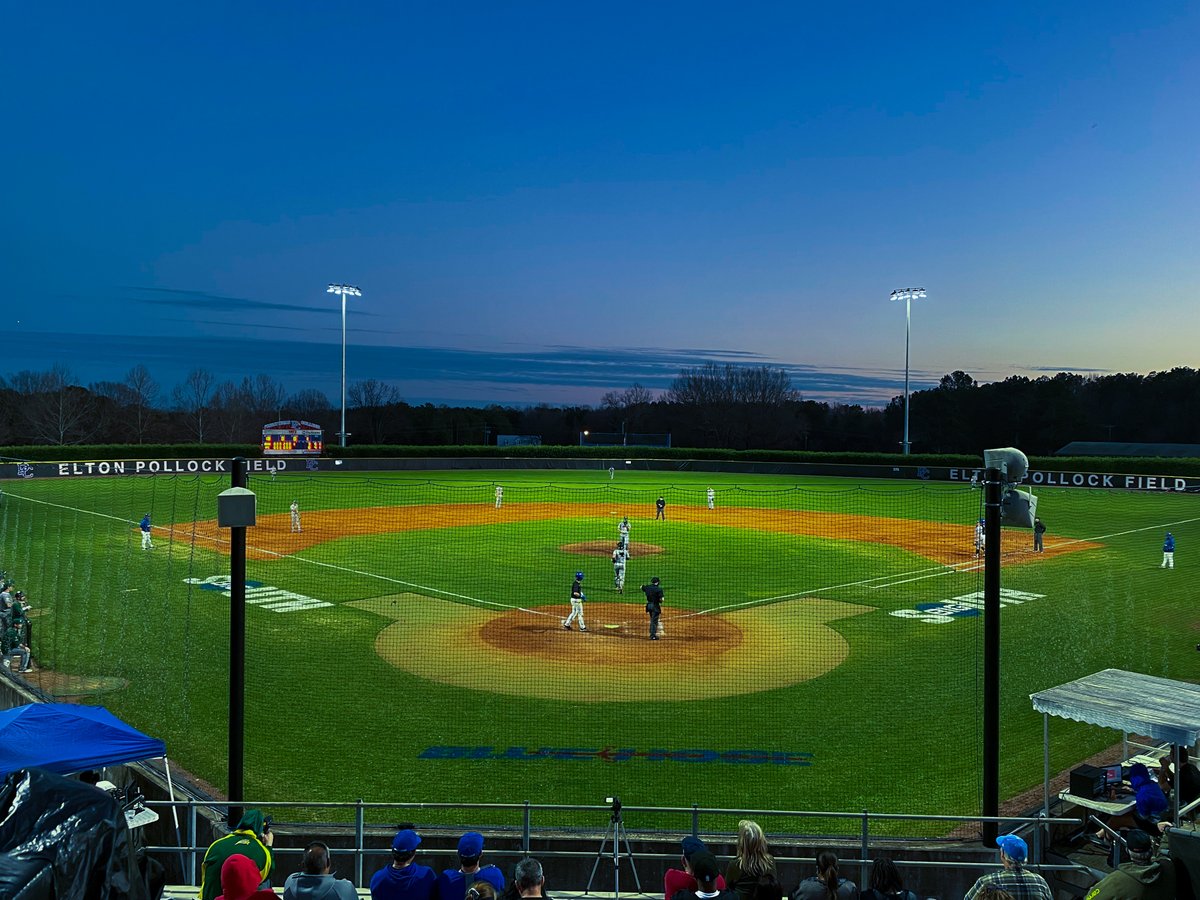 presbycollege's tweet image. Come celebrate @PresbyterianBSB tonight under the lights! ⚾ First pitch is at 6 p.m. #BeaBlueHose #OnOnPC #GoBlueHose