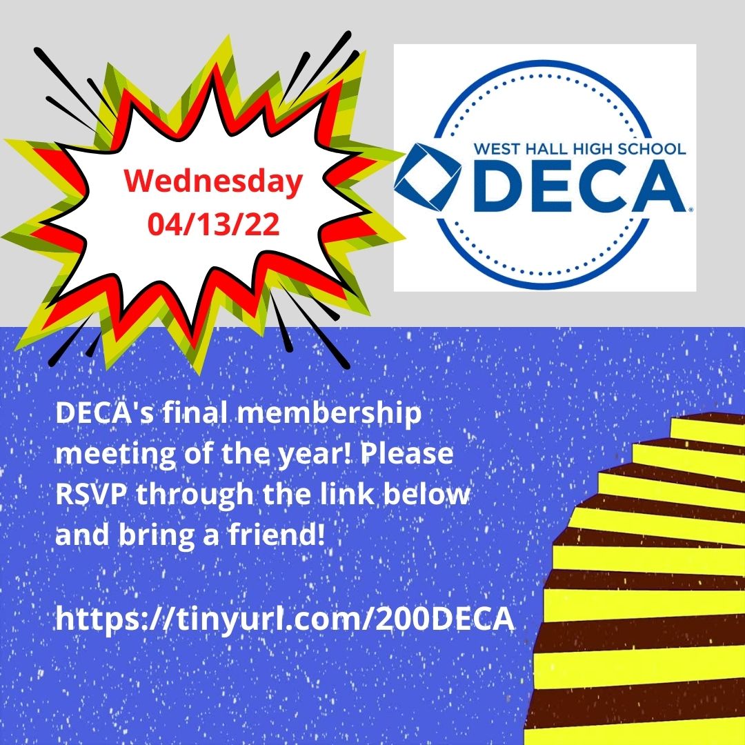 West Hall DECA tweet media