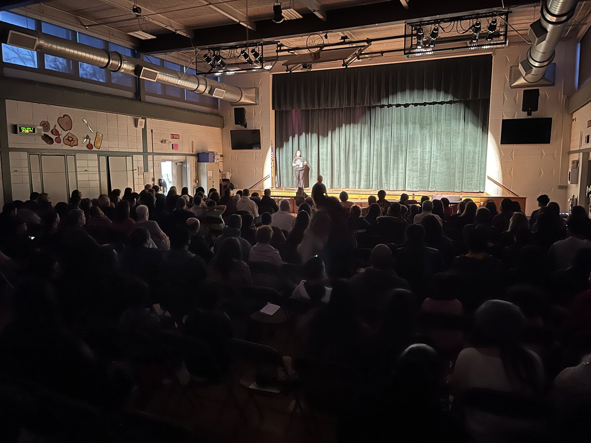 WhartonBPS's tweet photo. Great crowd welcomes the return of our performing arts!!! https://t.co/bFaUdQX4Hl