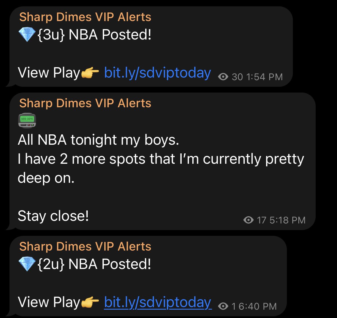 SharpDimesVIP's tweet photo. Join the new Alerts Channel ASAP my boys! 👇
https://t.co/bmjEPwhbvE https://t.co/zI1wbhkrVK