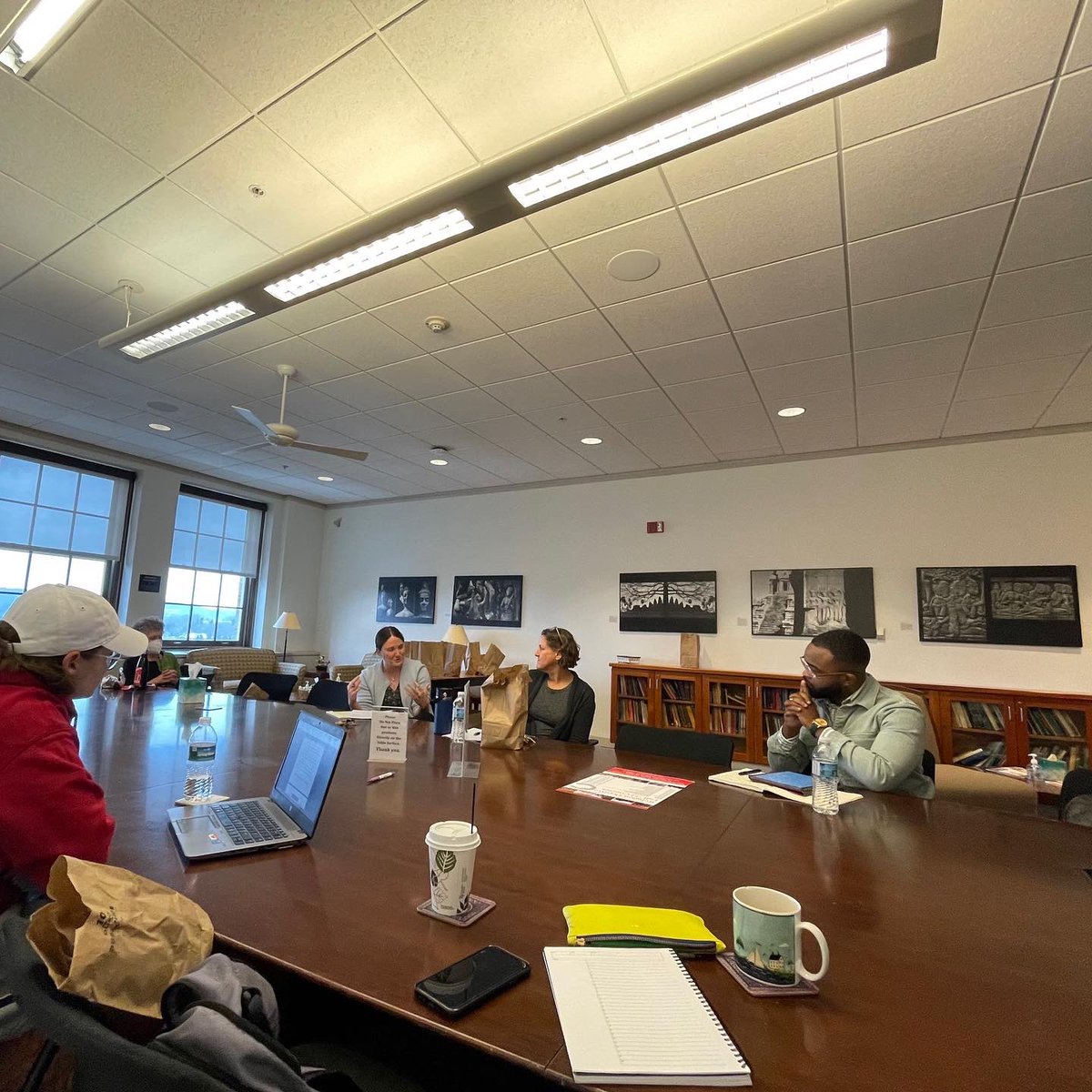 DelvinMoody's tweet photo. Great experience presenting a selected chapter of my thesis with faculty and students. The title is: “Resistance: An Ontological Analysis of the Gullah, Religion, and the Existential Threats to Blackness” #MALoading #PhDNext https://t.co/JJGCNHQ8LZ