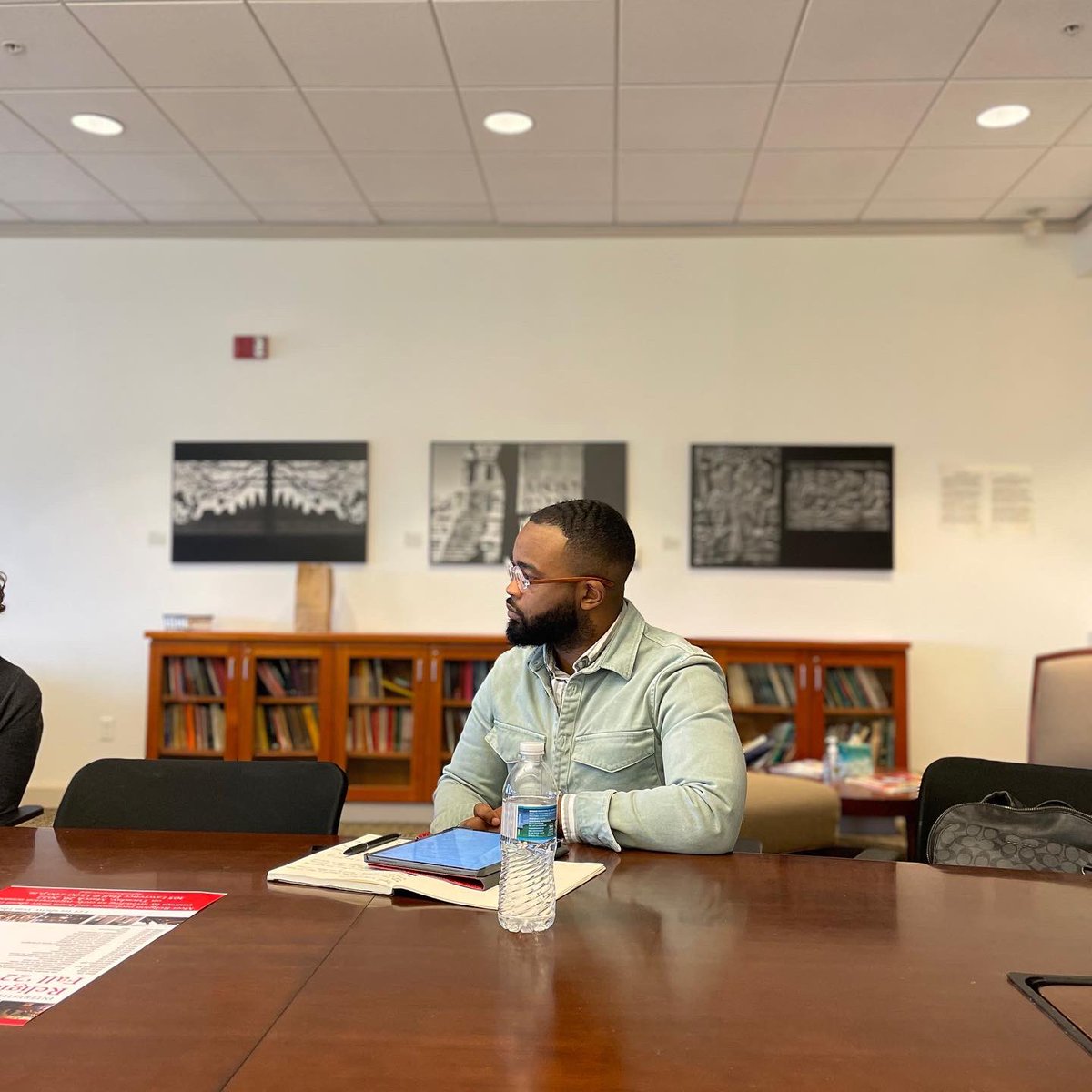 DelvinMoody's tweet photo. Great experience presenting a selected chapter of my thesis with faculty and students. The title is: “Resistance: An Ontological Analysis of the Gullah, Religion, and the Existential Threats to Blackness” #MALoading #PhDNext https://t.co/JJGCNHQ8LZ