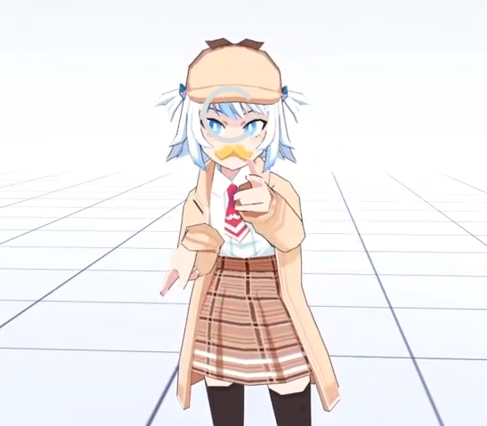がうるぐら ,ワトソン・アメリア 「Don't deny this me Youtube 」|advarcherのイラスト