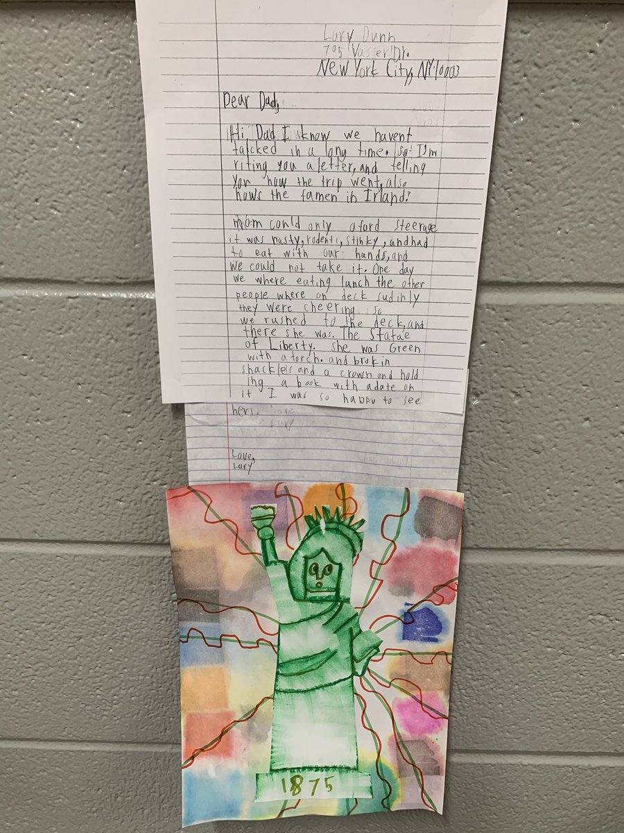 So blessed to work with the amazing @artwithmscreasy! She coordinates art projects with our Wit&amp;Wisdom themes! Collaboration is always a WIN!  #WeAreUnionSTEAM #SumnerAchieves