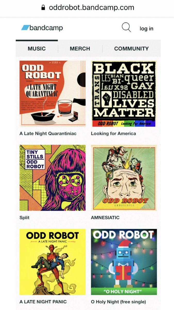 OddRobotBand's tweet photo. Another bandcamp Friday! #powerpop #oddrobot #bandcamp #bandcampfriday https://t.co/2U7fiiTQYy