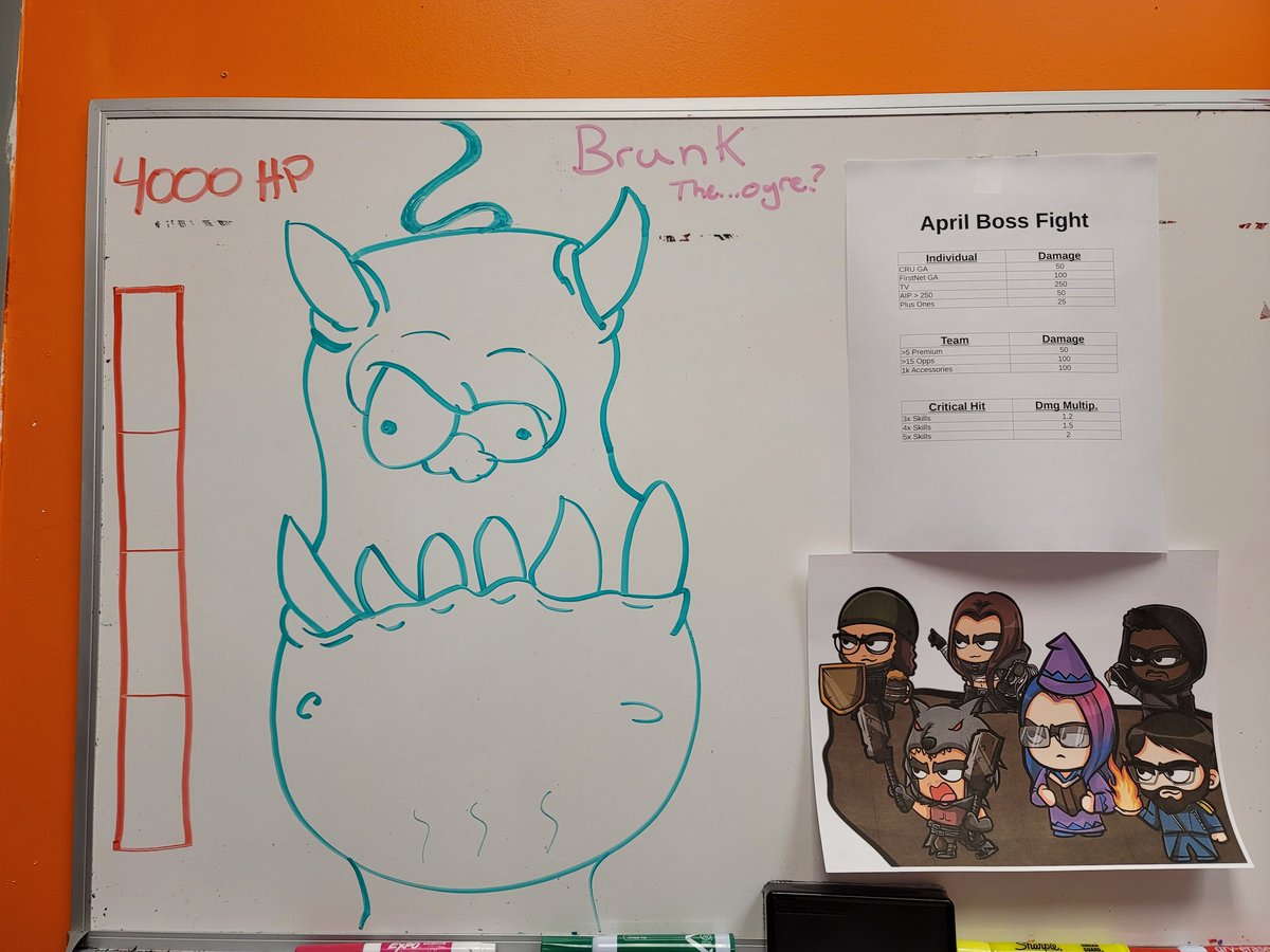 April's boss is going to be a tough one!