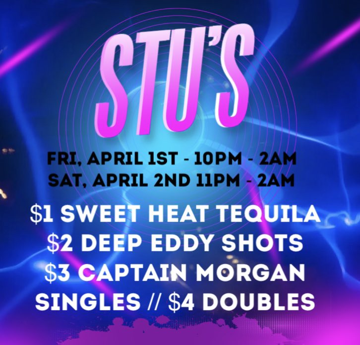 StusClub's tweet photo. Let’s kick off April the right way! 😮‍💨🔥 https://t.co/04sm5I0K8B