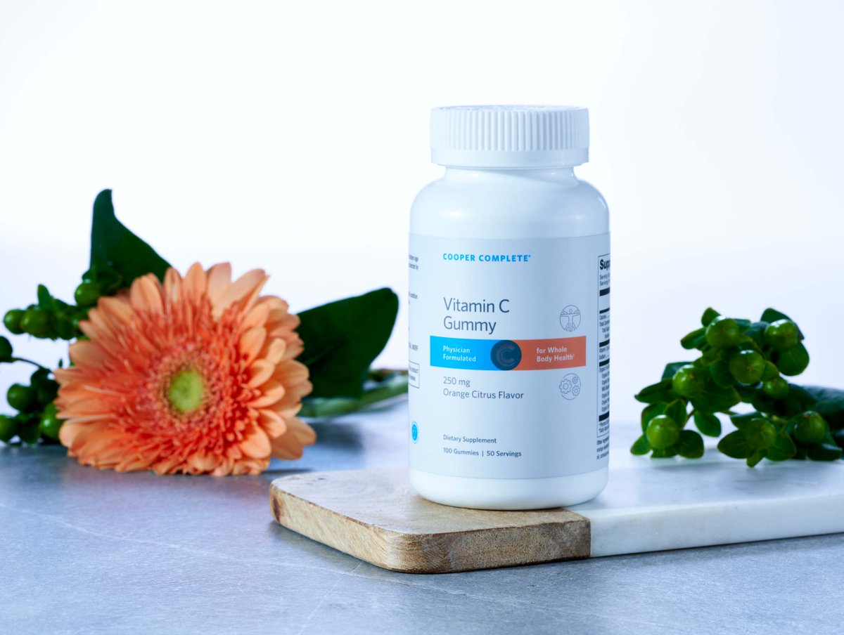 CooperAerobics's tweet photo. Don't fool around. Try #CooperComplete gummies today. With <0.5 gram of sugar per gummy*, don't let their sweetness fool you. SAVE 25% on any purchase of Cooper Complete gummy #supplements w/ code GUMMIES: https://t.co/Jip9JXQkCb. (*#Vitamin C, D3, zinc) #aprilfoolsday #vitamins https://t.co/NCKwcnZxXr