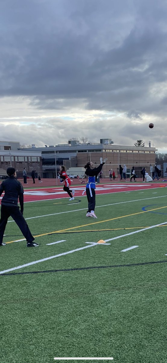 Girls Flag Football Jamboree!!! Great event to kick off this new Sect 1 sport!!!