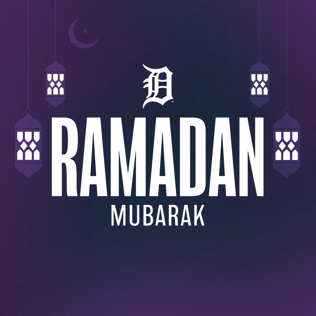 tigers's tweet photo. Ramadan Mubarak, Detroit! https://t.co/K9ze8JOpwE
