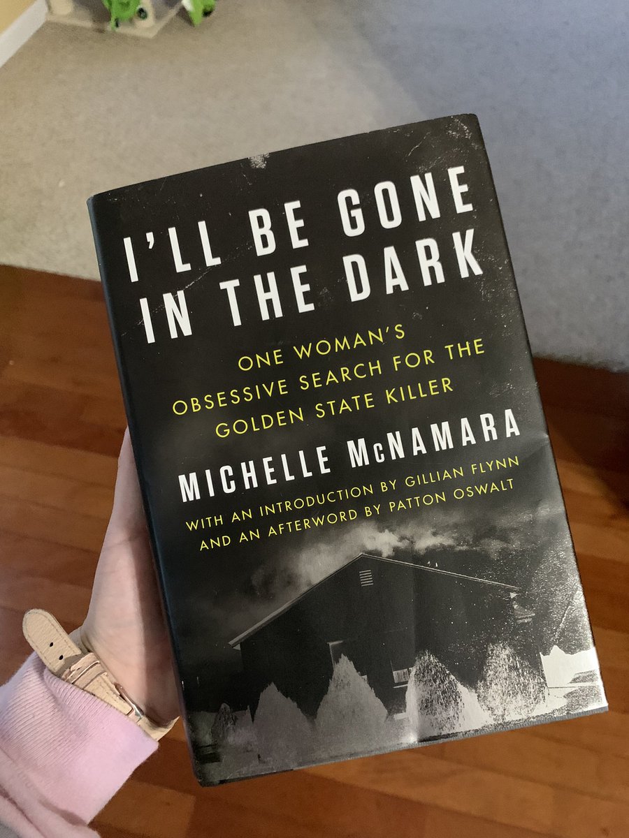 Alex3Vs's tweet photo. So excited to finally be able to start “I’ll be gone in the dark” by Michelle McNamara! This book has been on my wishlist for sooo long!! ❤️❤️❤️ https://t.co/VeDfSNGBbM