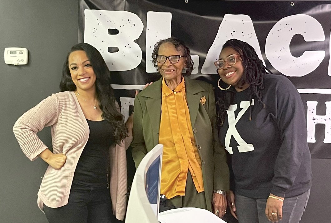 Today <a href="/BlackAppalachia/">BlackInAppalachia</a> interviewed my girl 101 year old Clara Hughes for the podcast. Every moment with her is amazing. She’s Black Appalachian history all by herself. Stay tuned! #blackhistory #appalachia #BlackLivesMatter