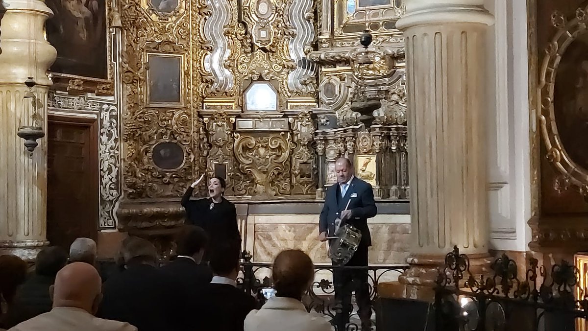 Concierto de Saetas Cuaresma 2.022. 
Un placer compartir cartel con estos grandes compañeros. Preciosa noche de Cuaresma la vivida en San Luis de los Franceses con el cante flamenco hecho rezo: la Saeta. Agradecida <a href="/DIPUSEVI/">Diputación de Sevilla</a> por contar con mi presencia en este acto