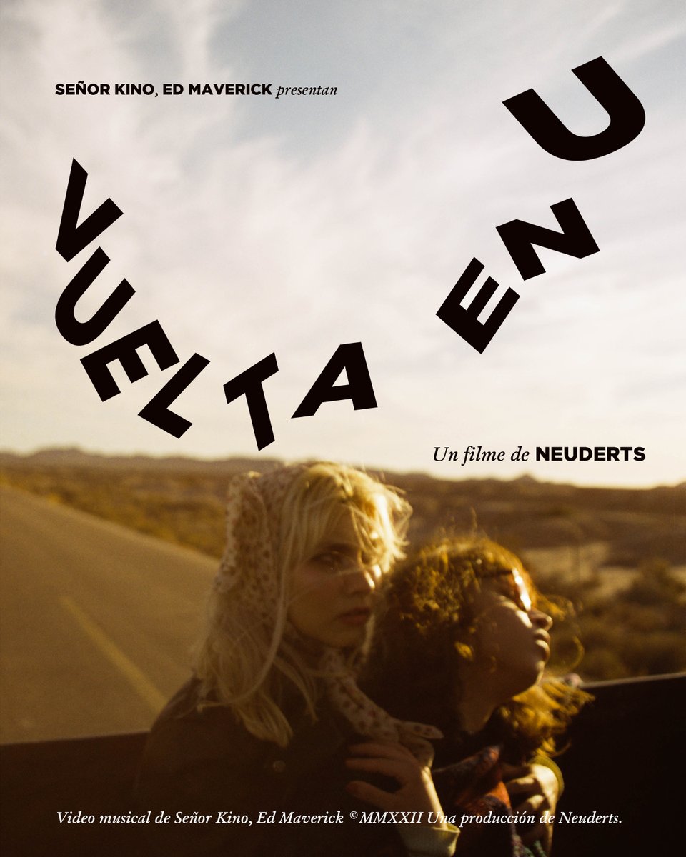 Neuderts's tweet photo. Posters "Vuelta en U" para @senorkino ft @edmaverickmus https://t.co/hkknE8RmjU