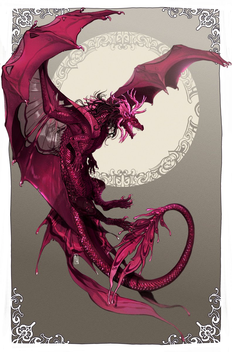 sebjir's tweet photo. 🐲 commission i did last year oop-🌸

#commissionart #dragons #artistontwitter https://t.co/95LTCY7jMr