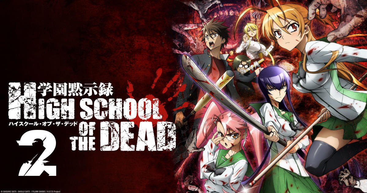 Anime Everyday on X: WHAAAT!!!? High School of the Dead Season 2 👀🔥   / X