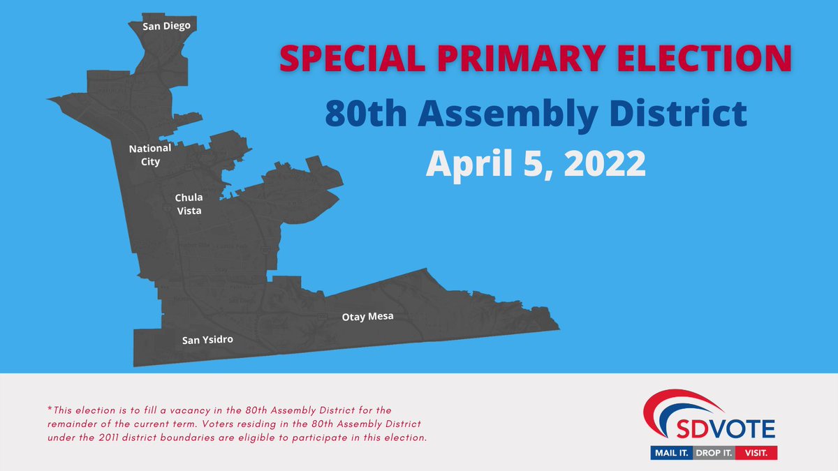 Only those who live in the state’s 80th Assembly District under the 2011 district boundaries can vote in the upcoming election 🏡 

The special election is to fill a vacancy in Assembly District 80 for the remainder of the current term ending in December 2022 🗳️