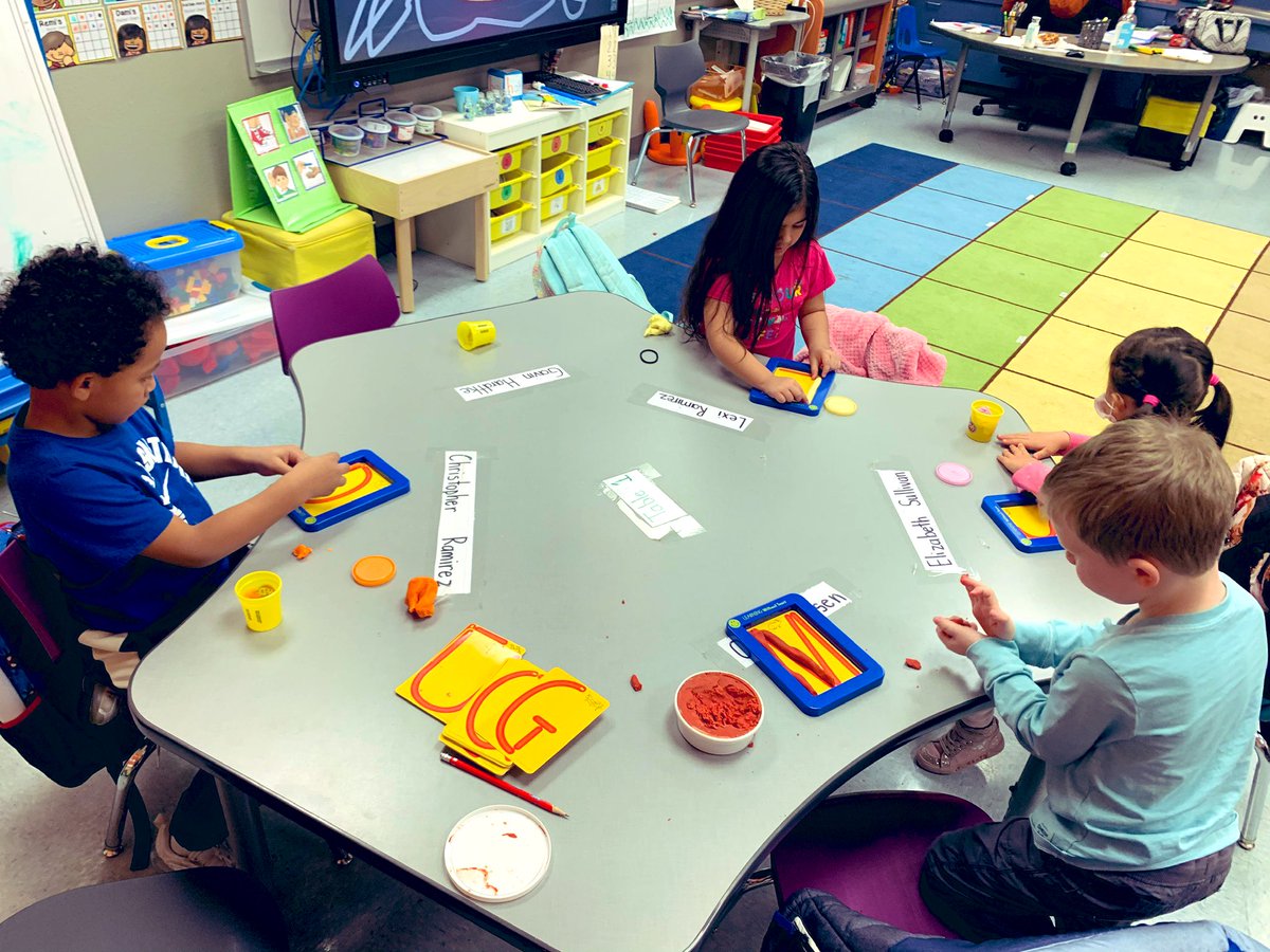 🌷✨No Joke, my class ROCKED Center Rotations this week!! We worked on number representation, initial sounds, alliteration and making letters with Play-Doh!✨🌷 #TESLeads <a href="/EarlyGcisd/">GCISD EARLY CHILDHOOD</a>