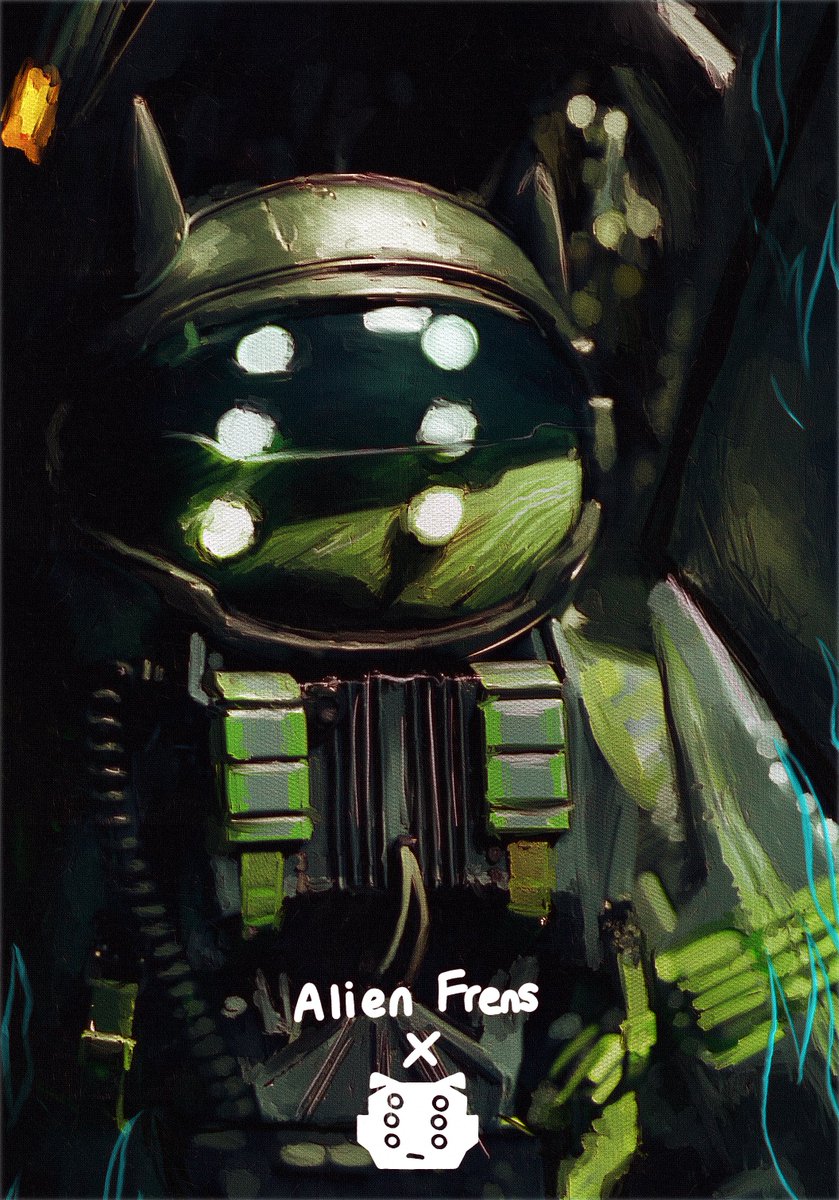 figuregot's tweet photo. Aliens have intercepted the workshop... thankfully its our frens! We're so excited to announce our collaborative partnership with @alienfrens 🛠️ https://t.co/TtkBILIb7Q