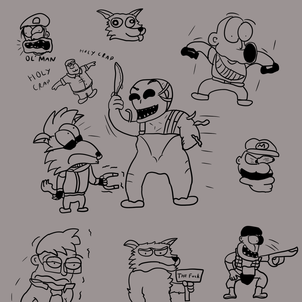 waraxe14's tweet photo. #drawing 
Still learning how to draw, I'm kinda impressed how it went https://t.co/V4wkYVqVo6