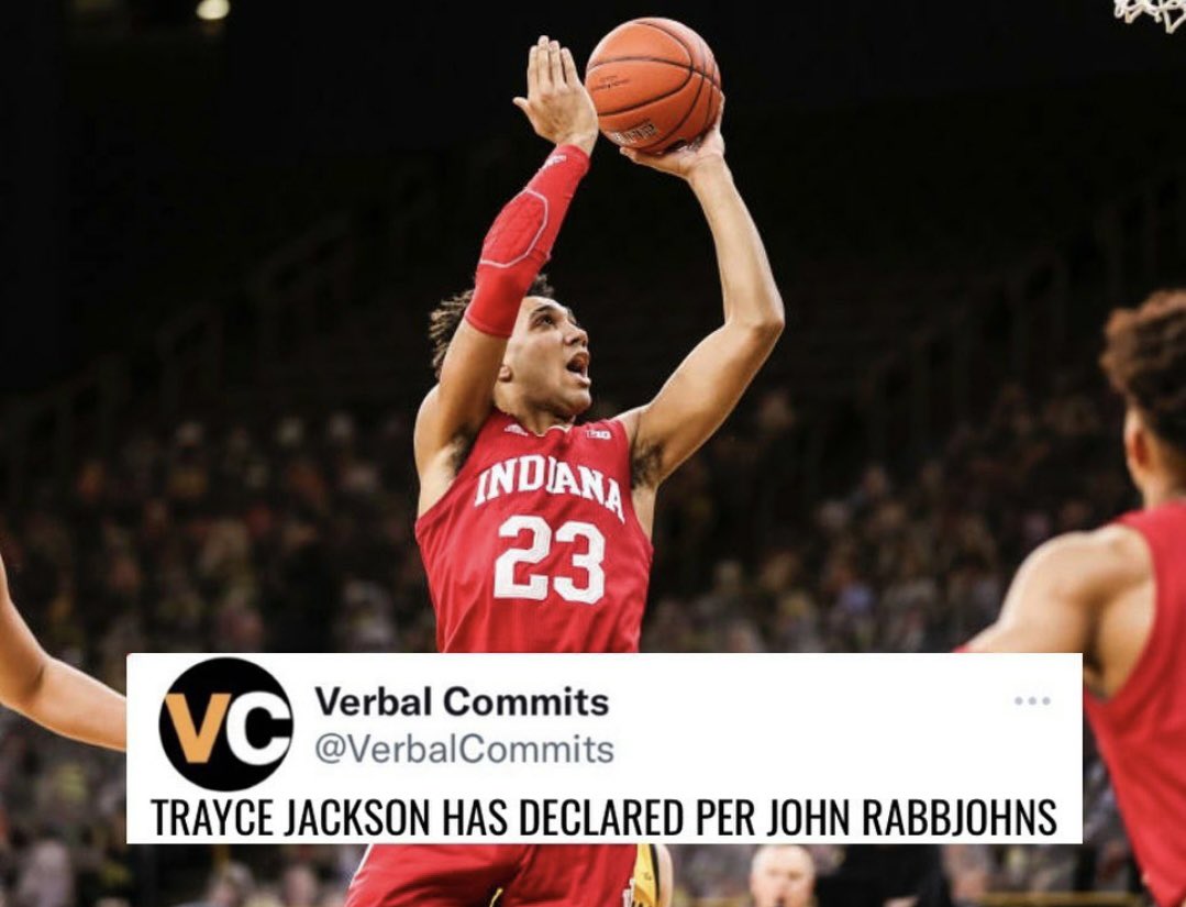 JeffRabjohns's tweet photo. Pretty good April Fool’s joke from the ‘Gram. Also, congratulations to Davis Trayce-Jackson (@TrayceJackson). 😂😂 #iubb https://t.co/kr696wEYql