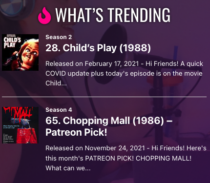 PodTipsy's tweet photo. You can now see #Trending and #Popular Episodes at https://t.co/yh6jhB1GHi! 

#Neat #ThanksDustin! #StartATrend #TooManyHashtags? https://t.co/kEQTJRgSxn