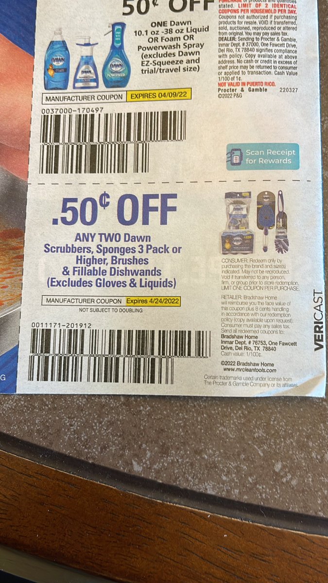 JennPolo12's tweet photo. Thanks for the great deal #Proctorandgamble ! A half a cent off any two scrubbers! Time to load up on the savings! https://t.co/GnRg6owdpq