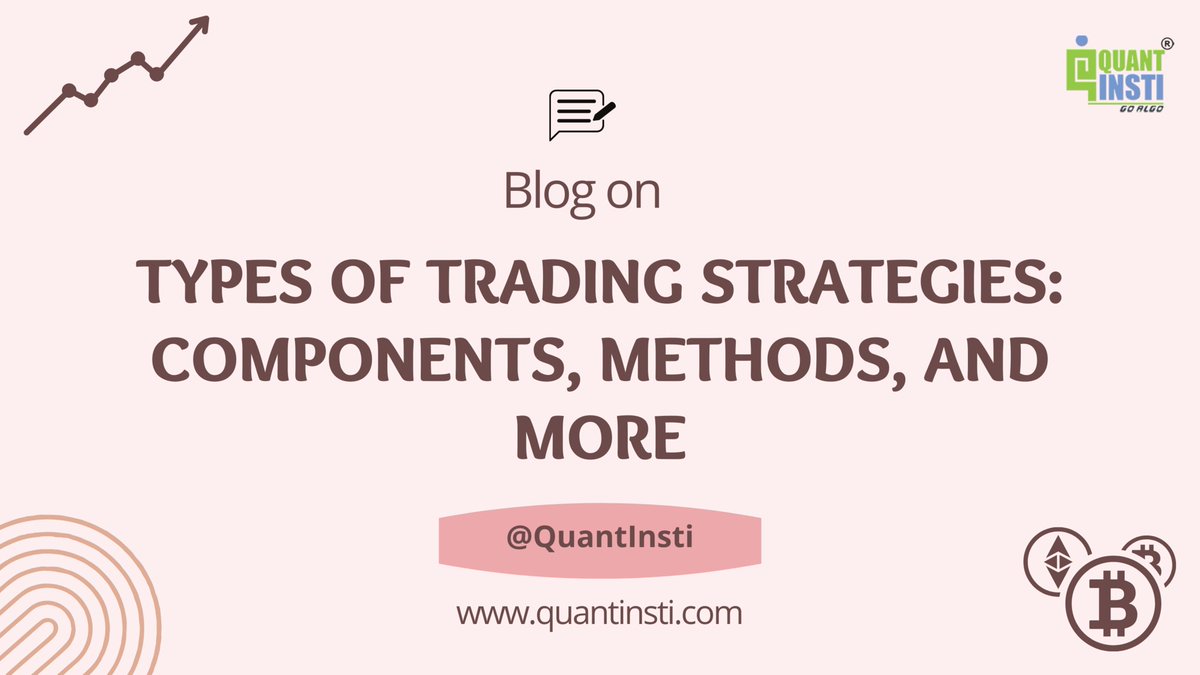 QuantInsti's tweet photo. Did you know that there are 2 types of #supervisedlearning trading strategies?
#Regression & #Classification
To learn about such different types of #tradingstrategies, head over to one of our most loved blogs: https://t.co/3ogtotKiSB
#blog #weekend #stockmarket #trading #QIblog https://t.co/EHsSoZluLn