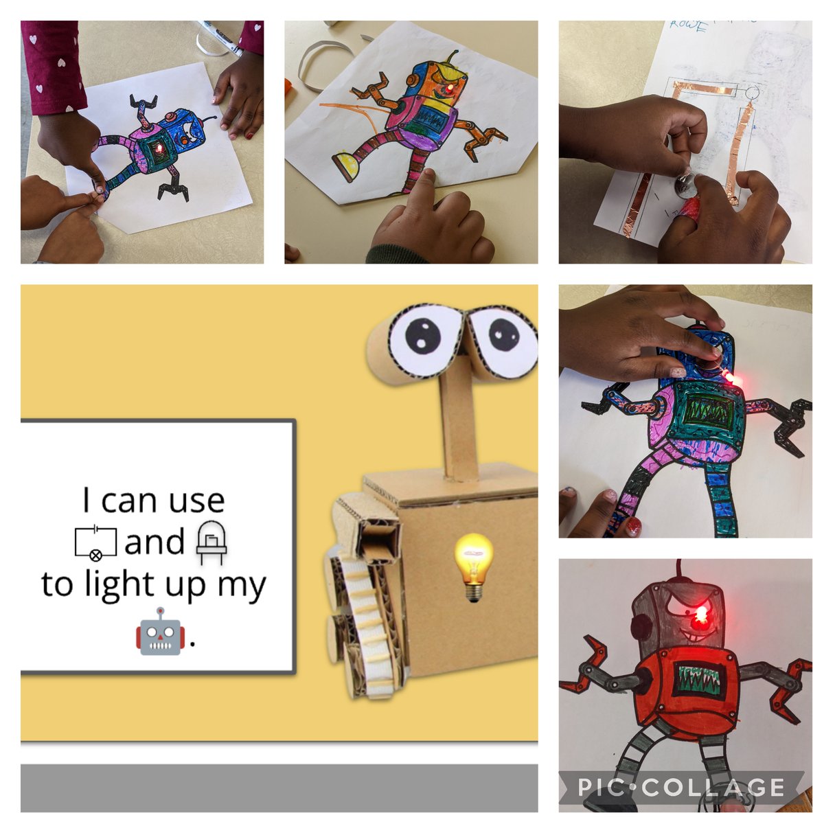 Great day with Grade 1 modern learners 
<a href="/Homestead_PS/">Homestead Public School</a> exploring robotics, energy, and simple circuits. Grade 1 Ss demonstrated creativity, teamwork, and problem-solving as they brought their robots to life and to light! Thanks <a href="/MrsHutchcraft/">Tara Hutchcraft</a> &amp; <a href="/Mrsnpatel/">Niki patel</a>. #PeelEML