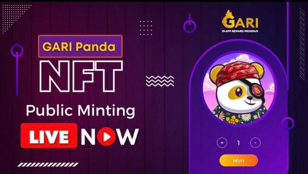 Salman Khan (@beingsalmankhan) on Twitter photo #GARI PANDA NFT - the official mascot for gari nft marketplace is revolutionising the web space & how!!! Aaj hi LIVE Public Mint mein participate karo, exclusive for GARI NFT users. So what are you waiting for. <a href="/garitoken/">Aarthi Reddy</a> @chingari_IN Visit solrazr.com/nft_/gari #GARI PANDA NFT - the official mascot for gari nft marketplace is revolutionising the web space & how!!! Aaj hi LIVE Public Mint mein participate karo, exclusive for GARI NFT users. So what are you waiting for. <a href="/garitoken/">Aarthi Reddy</a> @chingari_IN Visit solrazr.com/nft_/gari