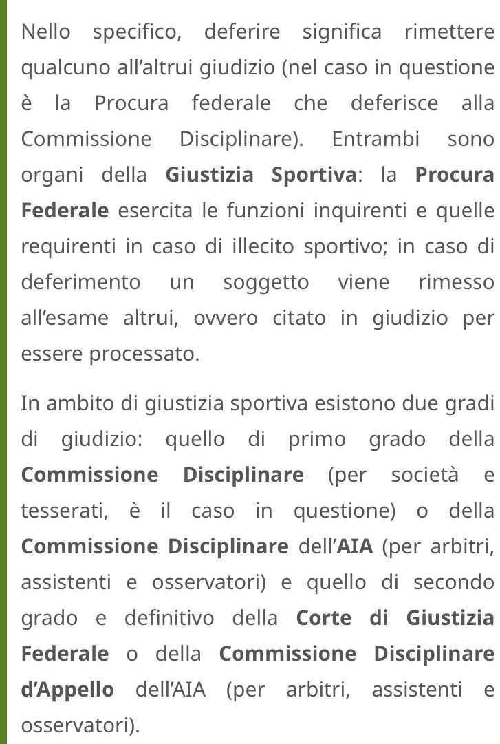 IlBaskerville's tweet photo. #plusvalenze, solo per chiarire all’analfabetismo dilagante il significato di #deferimento che, ovviamente, NON VUOL DIRE CONDANNA e COLPEVOLE ma “rimettere ad altri il giudizio”; quindi si deve fare un processo e confrontarsi con una difesa. Ignorare è un po’ morire… https://t.co/Nn8cbKfa0d