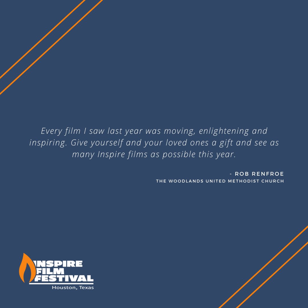 You heard it here first! Give yourself the best gift, and experience IFF for yourself!

Looking to get a taste of IFF? Join us on April 14th for a screening of The Interpreters <a href="/MATCHouston/">MATCH Houston</a>.

Head over to our website inspirefilmfest.com to learn more!