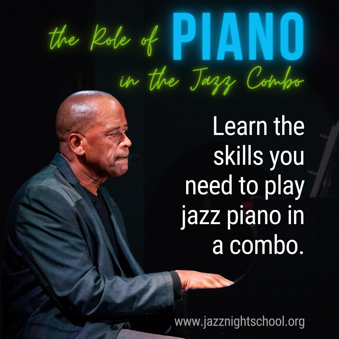 CLASS STARTS TUESDAY (4/5)

Learn or brush up on the skills you need to play piano in a jazz combo!

You don't need a skills assessment to register. Live, online classes start next week - reserve your seat today! ow.ly/zVqf50IyEtK
