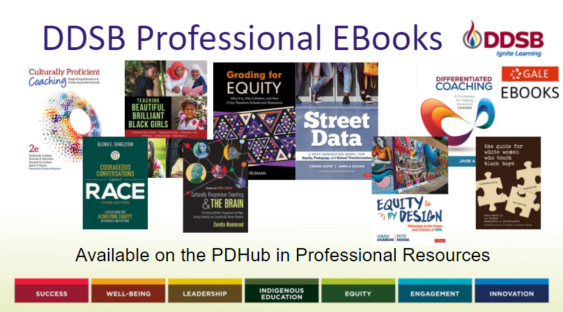 Great news <a href="/DDSBSchools/">Durham District School Board (DDSB)</a> Teachers:  You now have access to a new digital professional library with over 80 ebooks. 

You can access the collection by selecting the Gale EBooks link at: professionallearning.ddsb.ca/d2l/lp/navbars…

<a href="/DDSB_Curriculum/">DDSB 7-12 Student Achievement and Curriculum</a> <a href="/equity_DDSB/">Equity_DDSB</a> <a href="/DDSBNTIP/">DDSB NTIP</a>