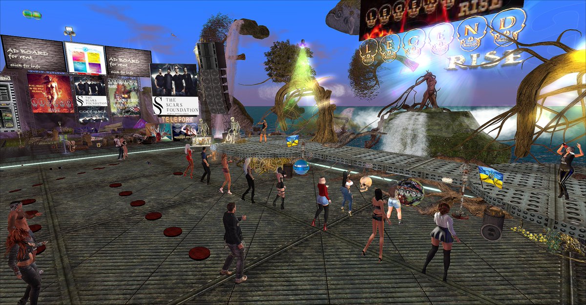 darkohsl's tweet photo. DJ DARKOH MIXING IN SECOND LIFE METAVERSE
Join us !!!
https://t.co/JImoyXKUEQ
█▓▒░WHO: ★ DaяkOh ★
█▓▒░HOST: ★ MetalHead ★
█▓▒░STYLE: ♫ Metal ♫
█▓▒░WHEN: 12:00h - 14:00h SLT
█▓▒░WHERE: ★ Club Legend Rise ★
https://t.co/FTjC8fQI79 https://t.co/ekxoei7wOi