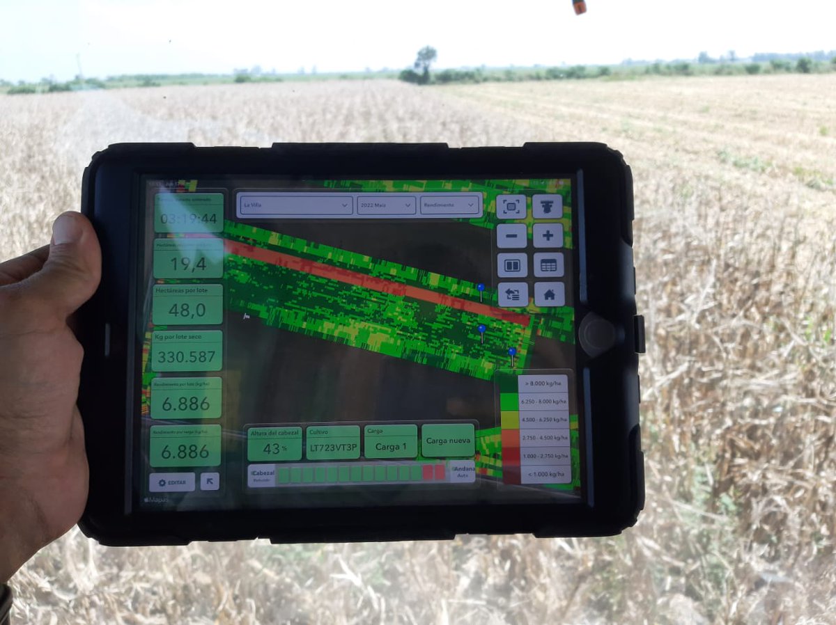 FieldViewArg's tweet photo. La fertilización es clave para el #maíz. 🌽 
Y #FieldView es clave para definir la fertilización que necesita cada híbrido. 🚜 En nuestro blog te contamos cómo el equipo de Bayer usa FieldView para determinar el manejo más preciso. 💪 Leé la nota aquí 👉 https://t.co/EqWkA0KfwO https://t.co/R2eEDv5nxt