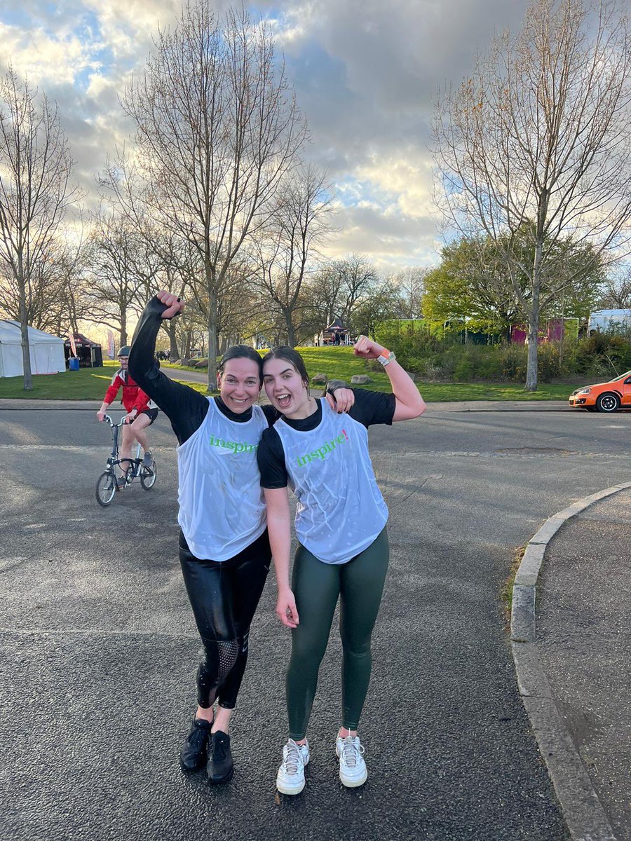 MajaGedosev's tweet photo. No better way to end a fantastic week but by doing good! @JetBlue for good at Finsbury Park Tough Mudder supporting @InspireEBP !! Extra proud of my daughter Mia who joined! We smashed it 💪🏻🙌🏻💙✈️! #jetblue #teamwork #aviation #proud #jetblueforgood https://t.co/hQrEEFgMM2