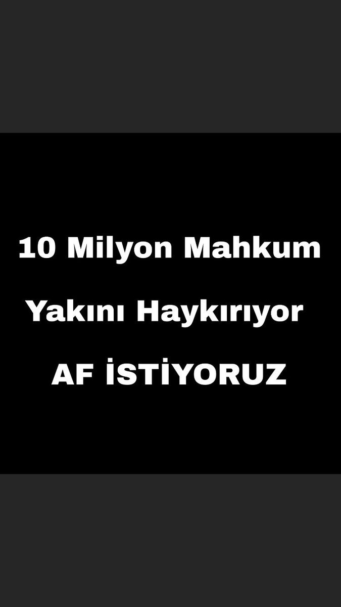 GlinGuler's tweet photo. @bybekirbozdag Adil yargılanmadık…. Af istiyoruz.. @avabdullahguler @bybekirbozdag @YildizFeti @RTErdogan @dbdevletbahceli https://t.co/PcUECYJbxS