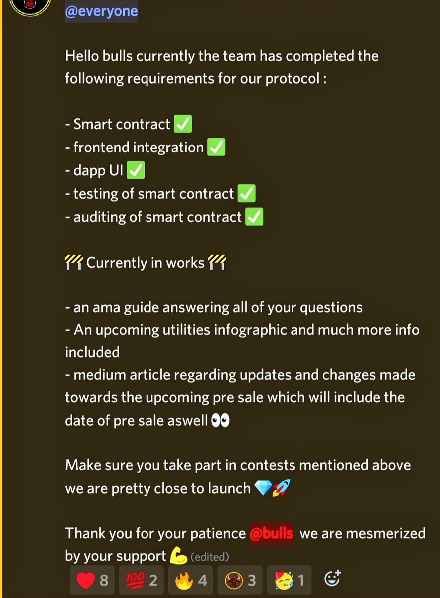 Bull are coming are you guys excited?🐂🐂🐂
Like, RT ♻ and share ✨
🐂🐂🐂

$thor $fire $atlas $comb $vali $aleph