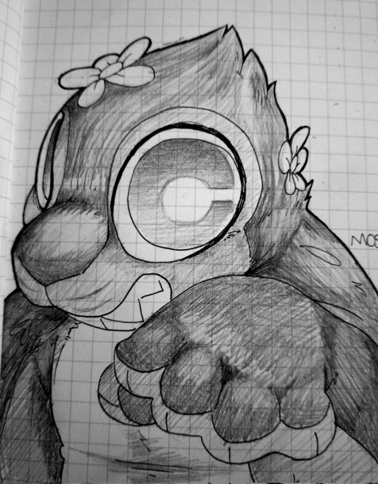 Casual Moss doodle. 