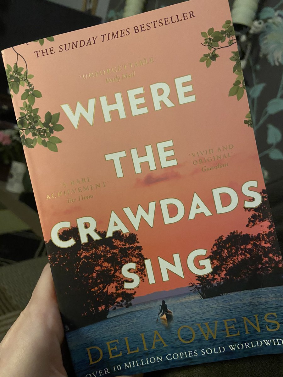 I was supposed to start this the other week but life got in the way. I’ve been reading this today and I can’t tell you how much I love it!!! It is simply stunning. I don’t often post about adult books but this one is something a wee bit special & will haunt your soul. #deliaowens