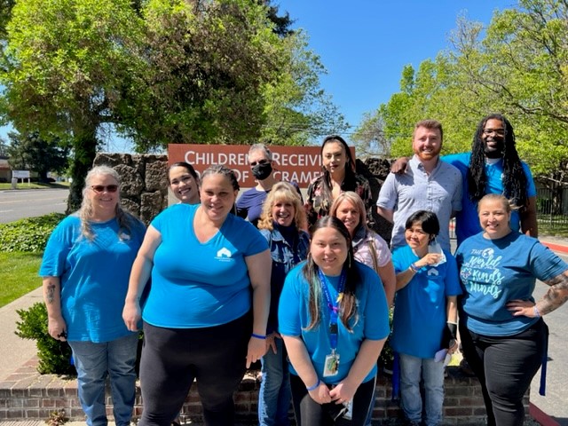 CRHKids's tweet photo. Today,  our wonderful team came together to wear blue in honor of #ChildAbusePreventionMonth. Today and everyday we continue to positively impact the lives of children and youth.
.
#everychildmatters #Sacramentononprofit #Wherechildrenandfamiliesmatter #beavoiceforchildren https://t.co/PognHZBAPl