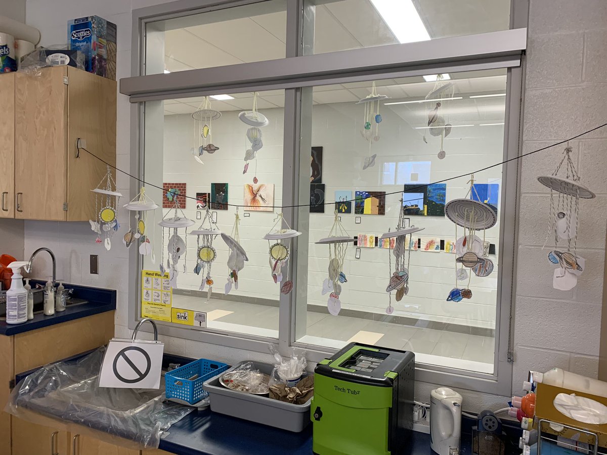 FDK A Ss <a href="/TDSB_Avondale/">Avondale Schools</a> showcase all of their amazing space related inquiries and research #space #provocations