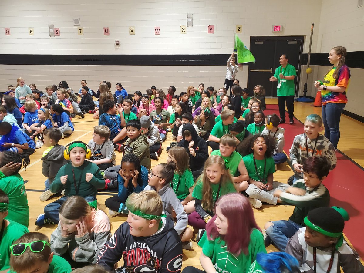 We had a fun tribal today! <a href="/ClarkCreekSTEM/">Joey Moss</a>