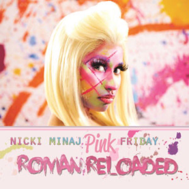 harajukumynx's tweet photo. Pink Friday Roman Reloaded 10th year anniversary is tomorrow. my all time favorite nicki album/era! this album was crucial in making nicki a worldwide superstar! #PinkFridayRR #PinkFridayRomanReloaded https://t.co/8XYnHIBUhD