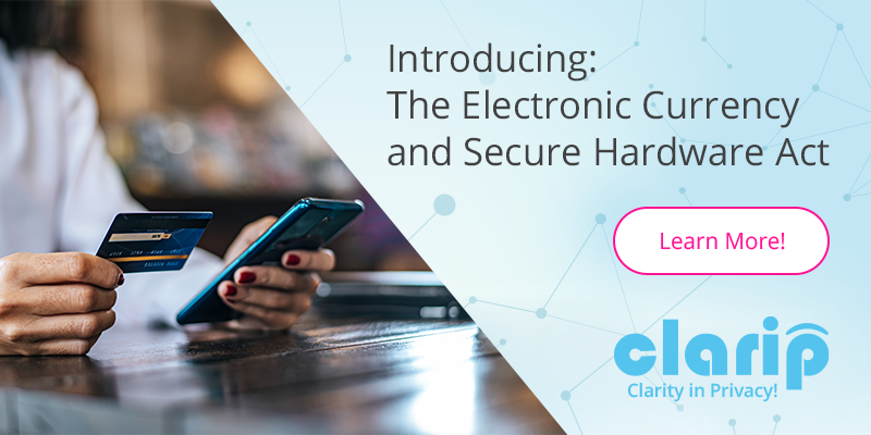 claripinc's tweet photo. On Monday, March 28th, US Representative Stephen F. Lynch introduced H.R. 7231, the Electronic Currency and Secure Hardware (#ECASH) Act. The ECASH Act would develop an electronic version of the US Dollar for use by the public. https://t.co/FYlwL8umSn

#privacy #currency https://t.co/K53zTk1yta